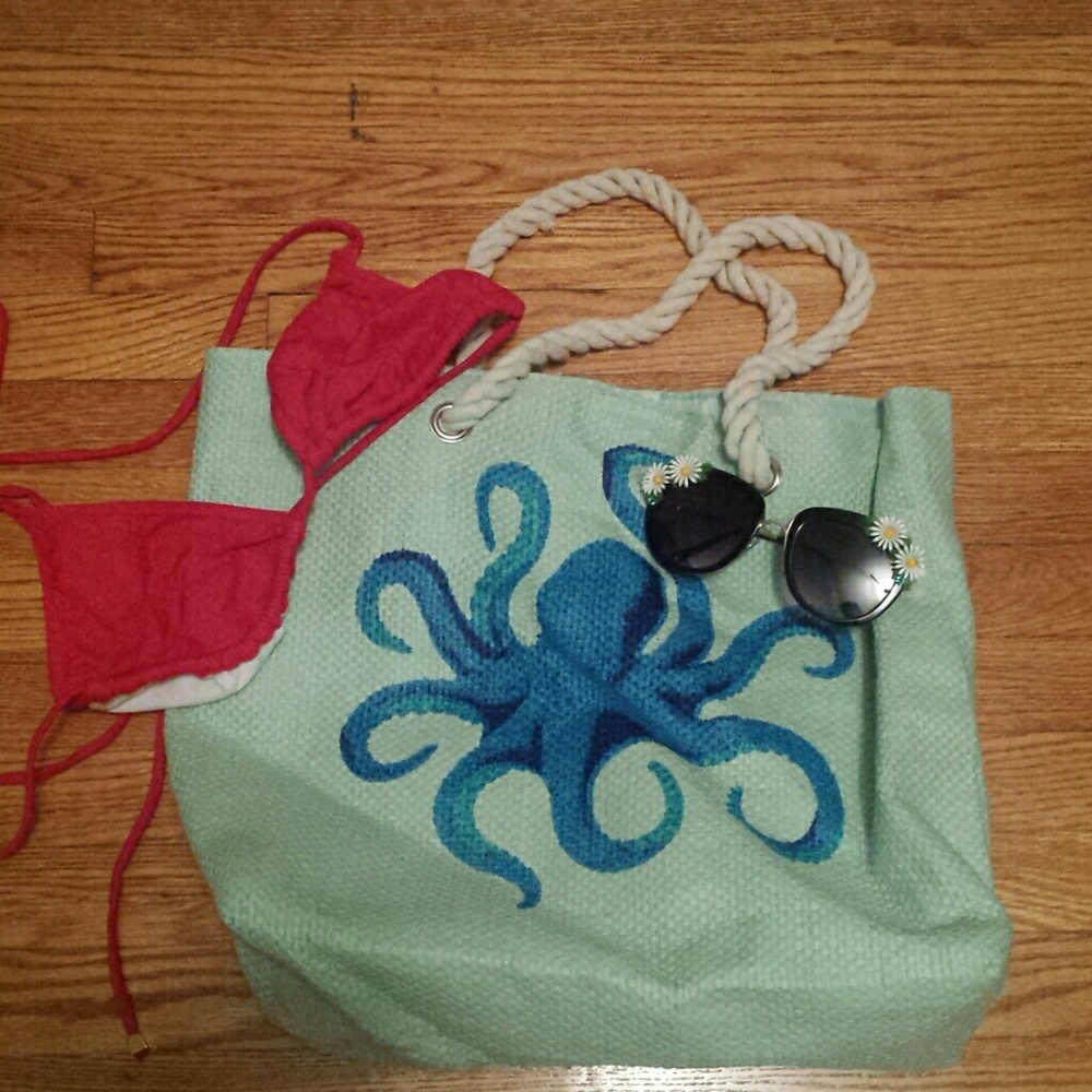 Octopus beach bag!